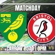 Norwich City face Bristol City at Carrow Road