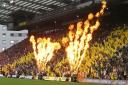 An epic atmosphere welcomed the Norwich and Liverpool players as 27,000 returned to Carrow Road