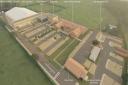 CGI view of what the Lotus Training Ground could look like in the next phase of its revamp