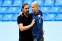 Manchester City manager Pep Guardiola and Norwich City boss Daniel Farke have formed a close bond.