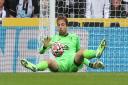 Tim Krul in action during Norwich City's 3-0 friendly defeat at Newcastle