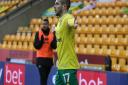 Emiliano Buendia of Norwich celebrates scoring his sides 3rd goal during the Sky Bet Championship match at Carrow Road, Norwich
Picture by Paul Chesterton/Focus Images Ltd +44 7904 640267
13/02/2021