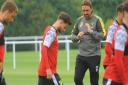 Norwich City play their first friendly on English soil this evening, with a behind closed doors visit from Championship side Brentford at Colney Training Centre. Picture: Denise Bradley