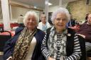 Sylvia Bacon and Rita Powell, left, at the reopening of Hellesdon Community Centre