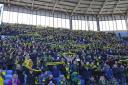 Norwich City fans travelled to Coventry in numbers to watch their side win 4-2 and return to the Championship play-off places.