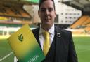 Ben Dack, Norwich City's former Chief Financial Officer and Company Secretary joins Dereham Town Football Club. Picture: Neil Didsbury