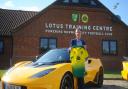 Simon Clare, executive director of global marketing at Lotus at the newly named Norwich City Football Club Lotus Training Centre at Colney, launching the new partnership between the two local giants. Pic:Anthony Thrussell, Archant .