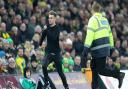 A Notts Forest fan invades the pitch and is ejected by stewards during the Sky Bet Championship match at Carrow Road, NorwichPicture by Paul Chesterton/Focus Images Ltd +44 7904 64026706/03/2018