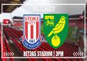 Norwich City travel to the Bet365 Stadium to face Stoke City in the Championship this afternoon.