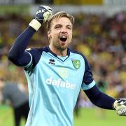 Norwich City goalkeeper Tim Krul is set to make his 200th Premier League appearance