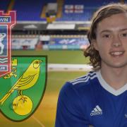 Luke Matheson is excited to get his Ipswich Town career started after joining on loan