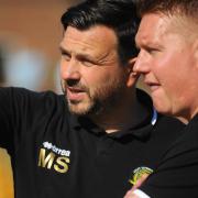 Great Yarmouth joint managers, Martyn Sinclair, left, and Adam Mason Picture: DENISE BRADLEY