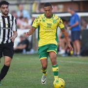Caleb Richards in action for Norwich City U23's. Picture: Ian Burt