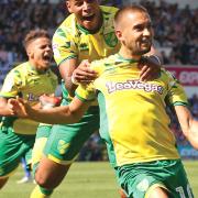 Moritz Leitner preserved Norwich's unbeaten run in the East Anglian derby earlier this season at Portman Road Picture: Paul Chesterton/Focus Images Ltd
