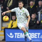 Yanic Wildschut of Norwich in action during the Sky Bet Championship match at the Pirelli Stadium, Burton upon TrentPicture by Paul Chesterton/Focus Images Ltd +44 7904 64026718/02/2017