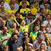 Norwich City fans. Picture: DENISE BRADLEY
