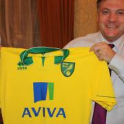 Ed Balls, the new chairman of Norwich City Football Club