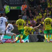 Norwich City face Leeds United in the second leg of the play-off semi final at Elland Road.